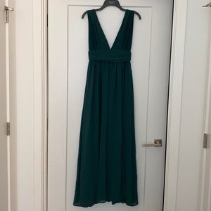 Green Lulu’s bridesmaids dress